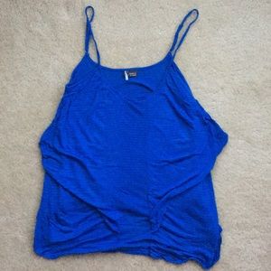 Blue cami top